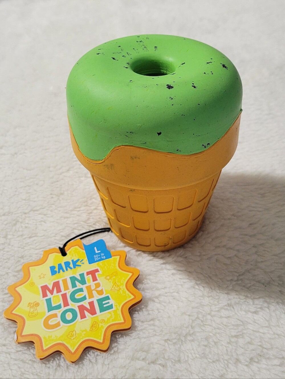 NWT Bark Box Super Chewer Treat Dispensing Dog Toy